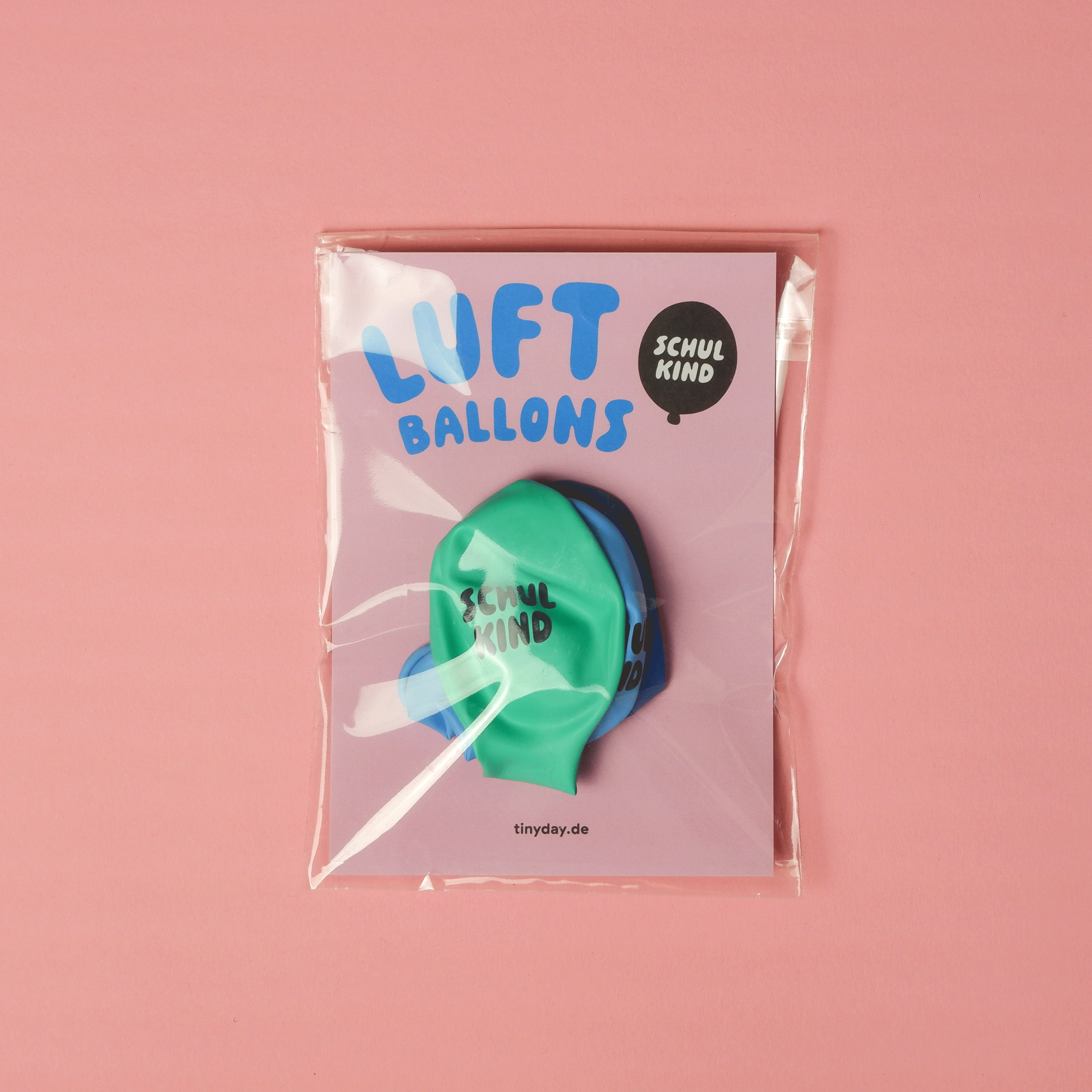 Luftballons - Schulkind blau