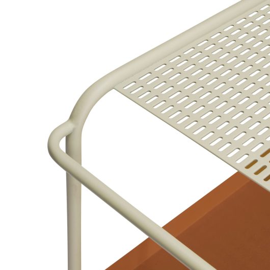 Push Servierwagen - Sandfarben/Braun Artikelnr