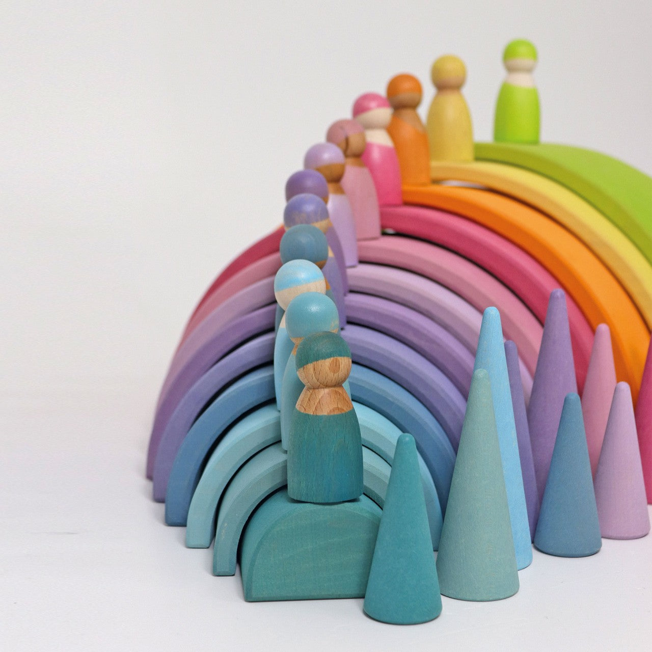 Regenbogenfreunde - Pastell