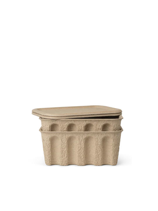 Paper Pulp Box - Set of 2