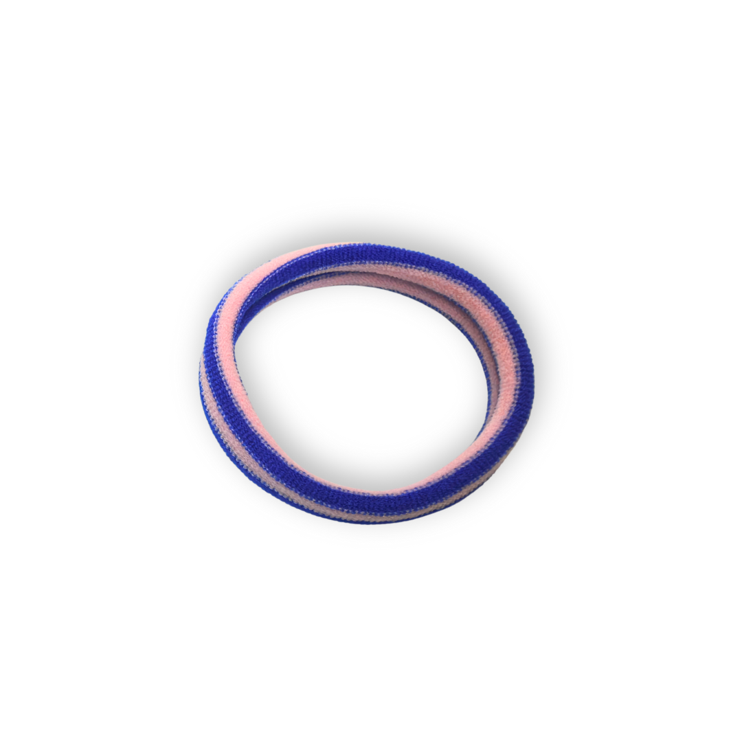 Haargummis - Lulu- rosa-blau