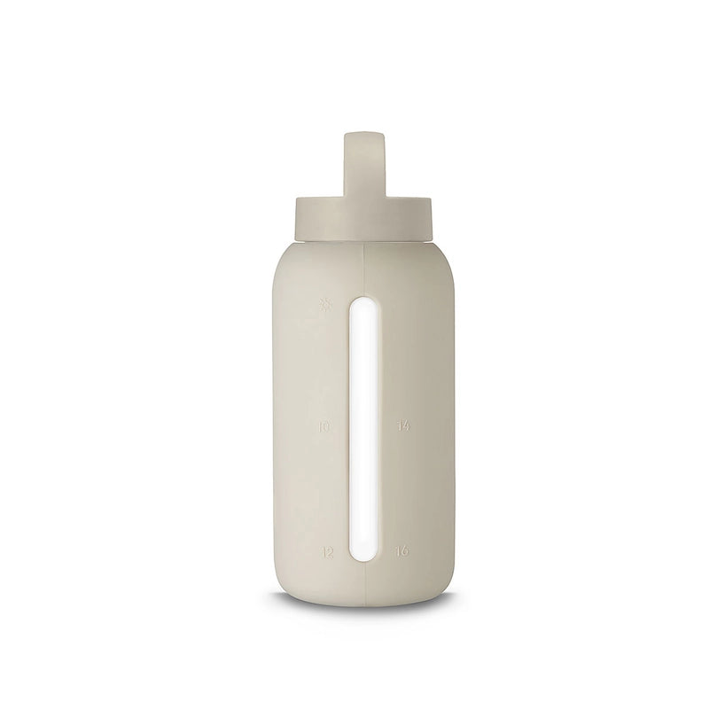 Trinkflasche aus Glas - Summer Sand