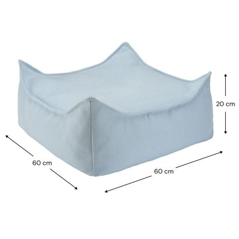 Outdoor Pouf - Azure