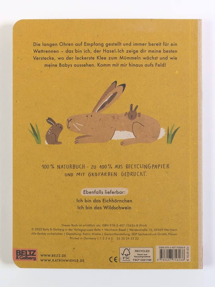 Ich bin der Hase - Naturbuch
