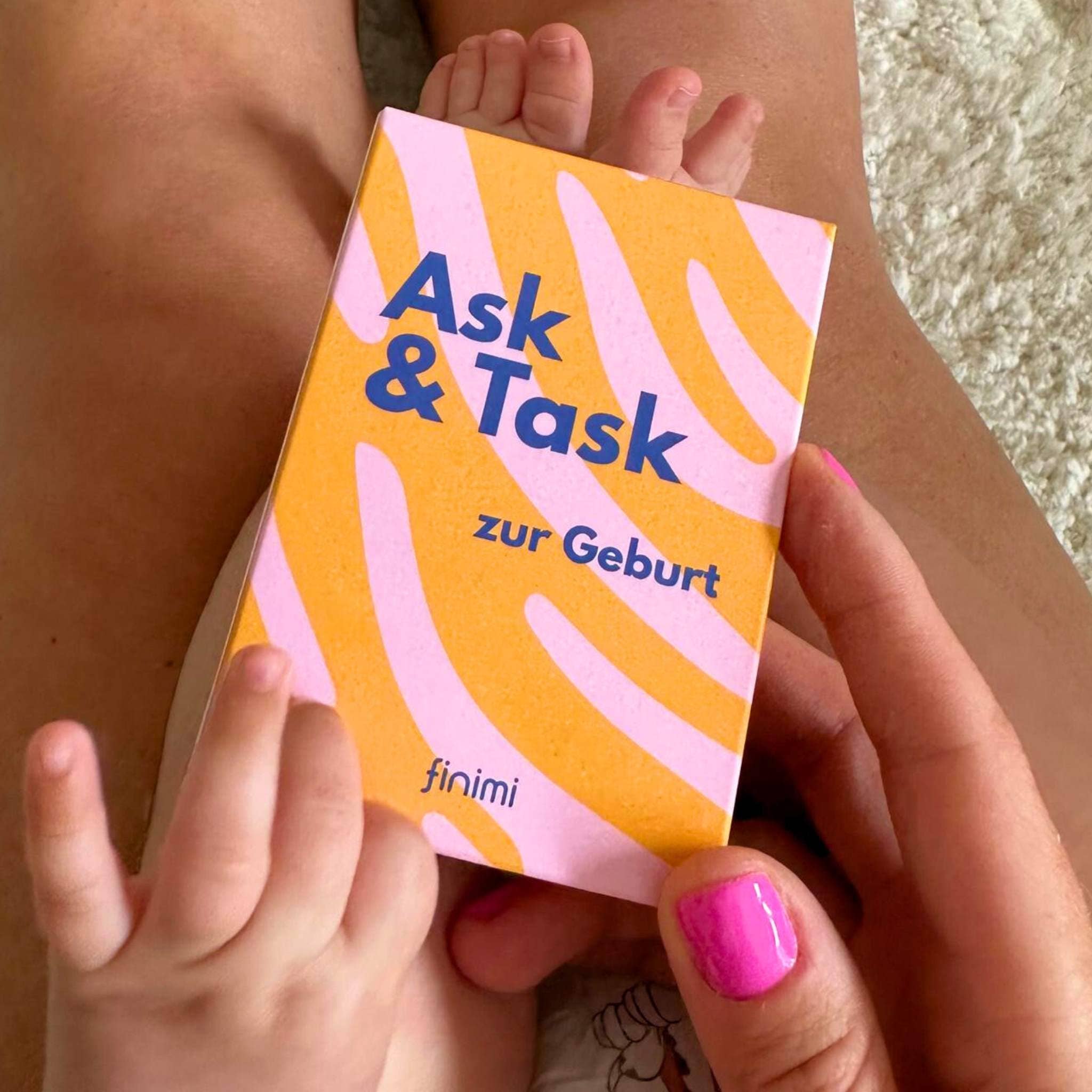 Ask & Task - Kartenset zur Geburt