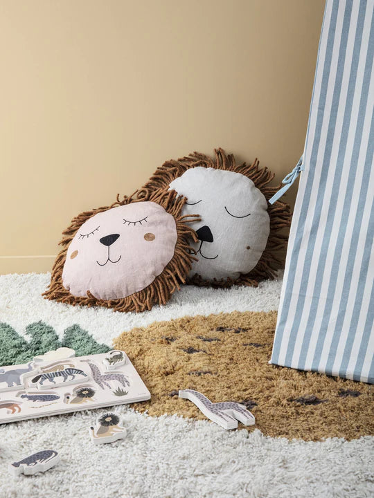 Safari Cushion - Lion