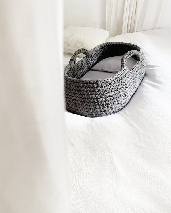 Babykorb - Cozy Graphit