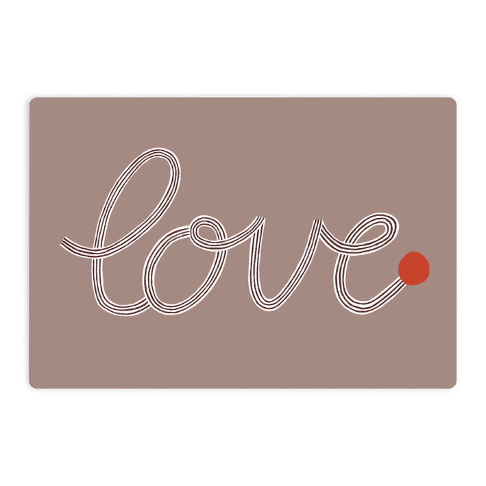 Frühstücksbrettchen - Love