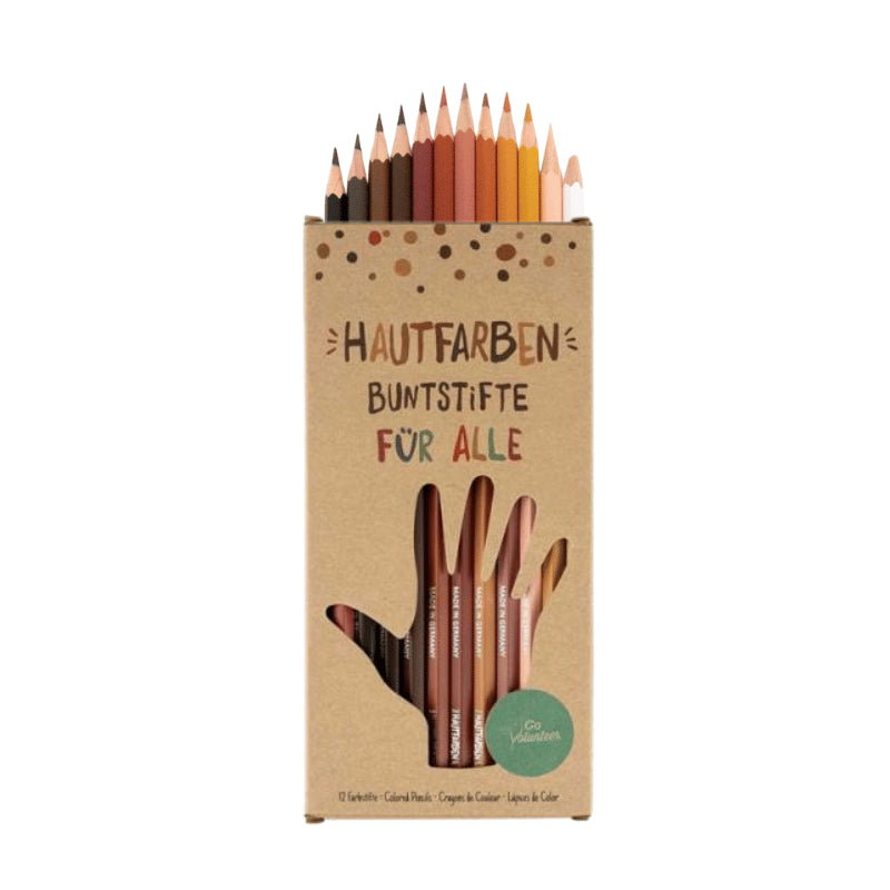 Hautfarben Buntstifte