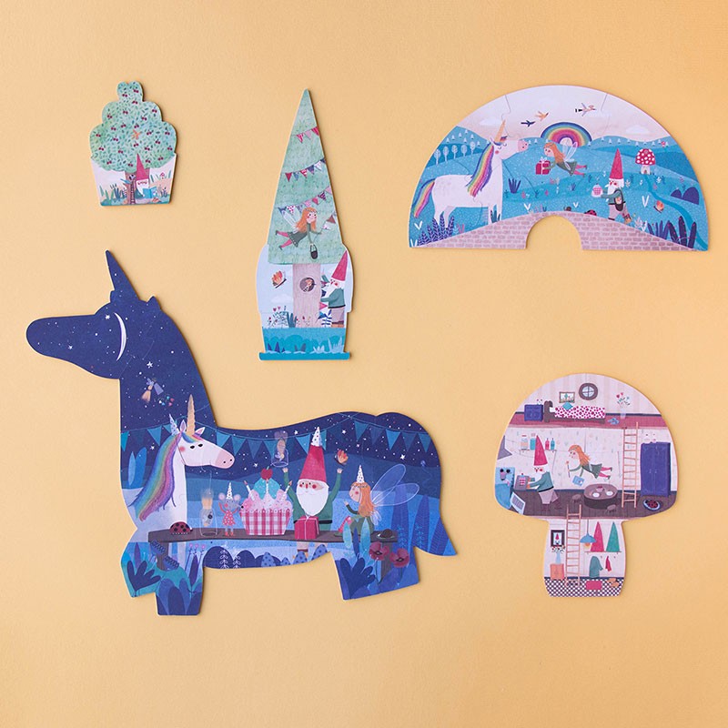 Happy Birthday Unicorn - Ein Puzzle