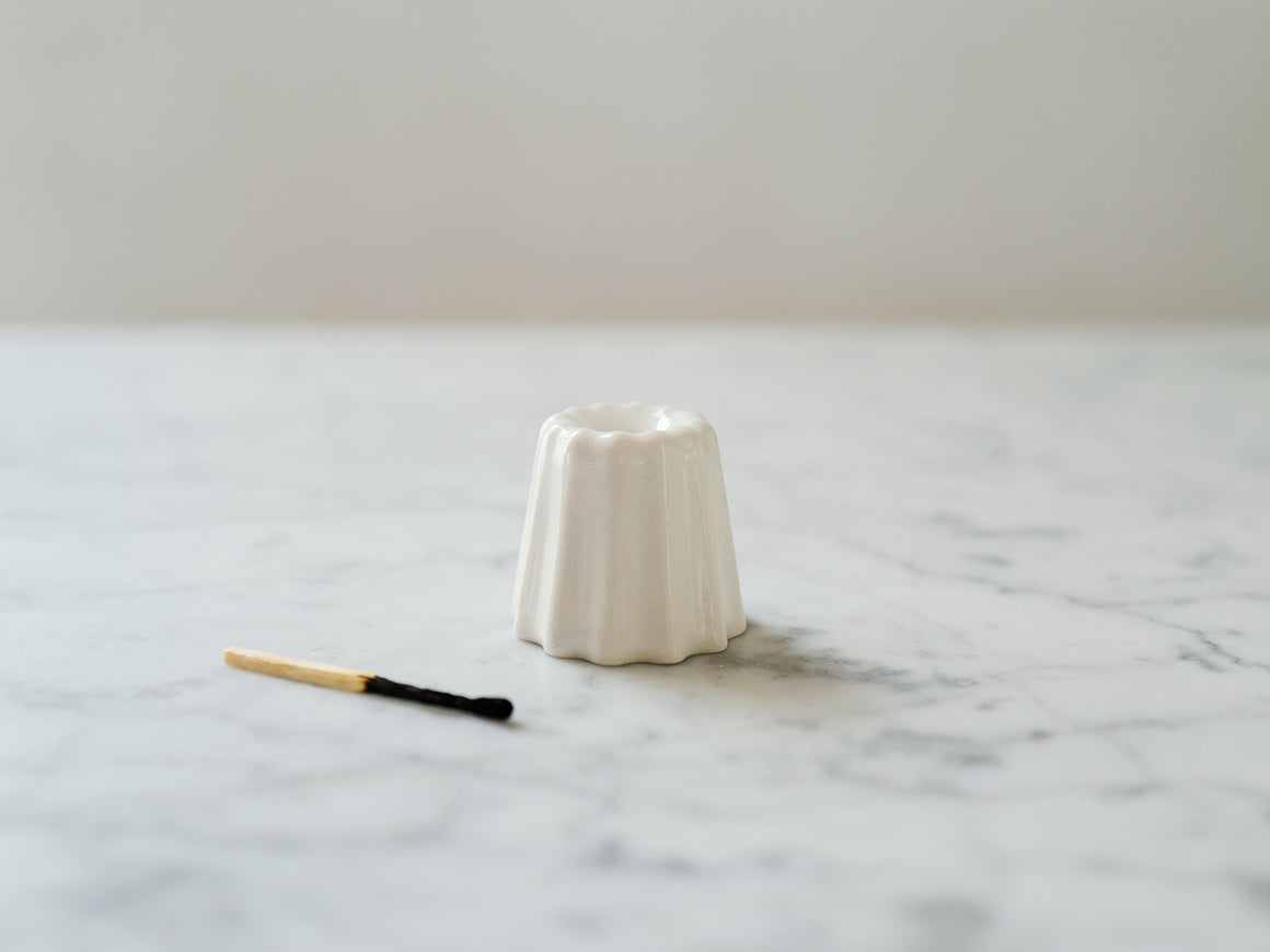 Canele Porzellan - Kerzenhalter