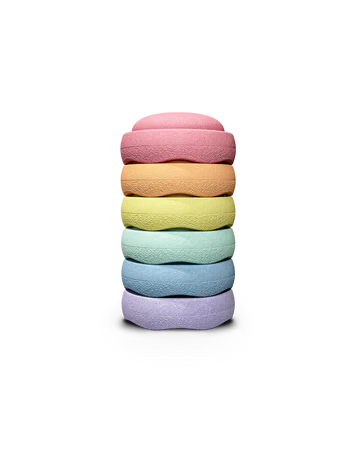 Stapelsteine Original Mini - Rainbow Pastel