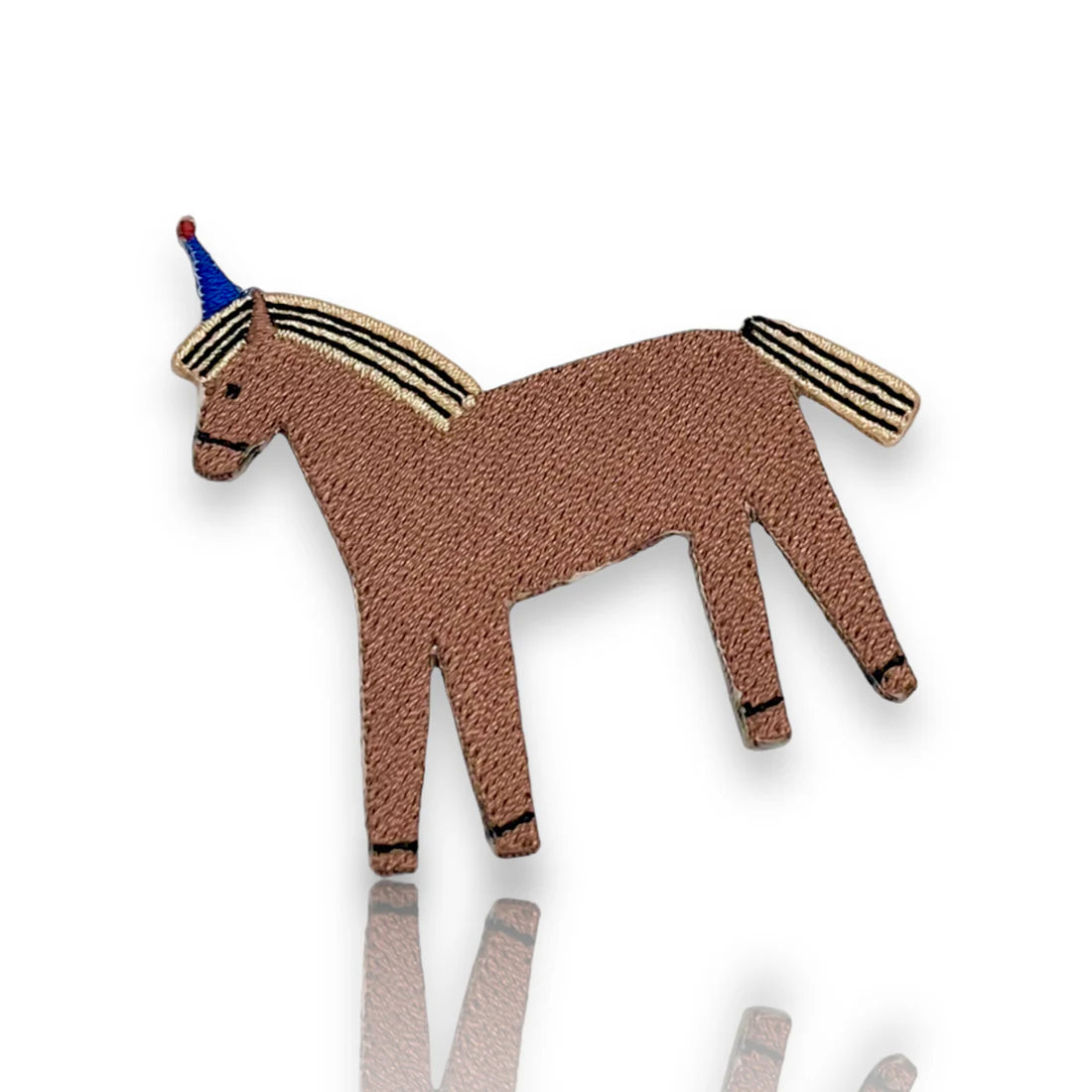 Patch - Pferd mit Partyhut