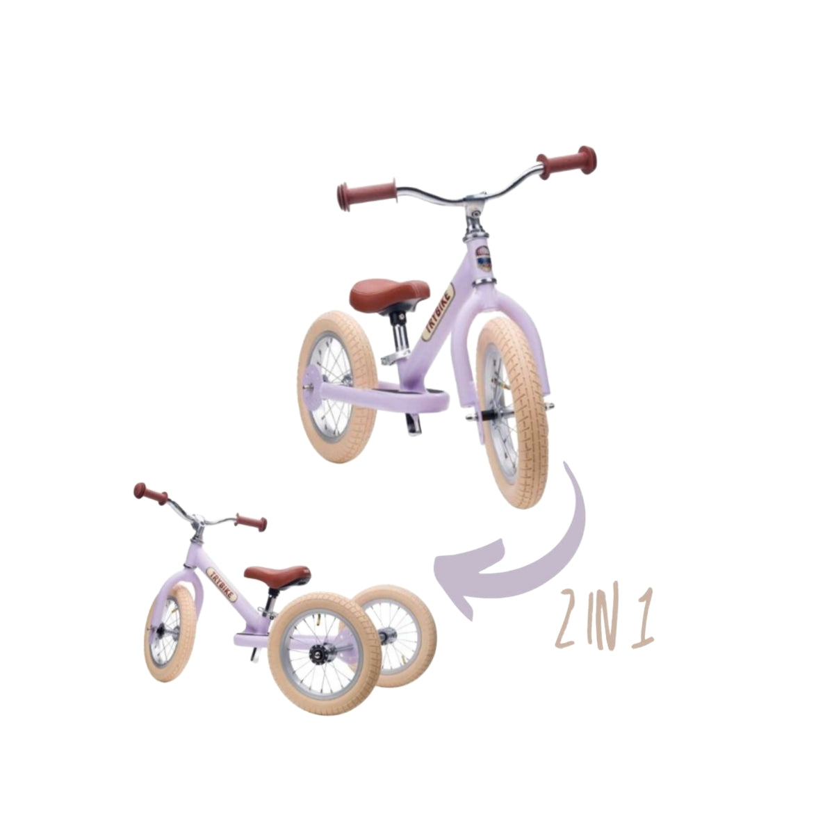 Trybike 2 in 1 - Lilac
