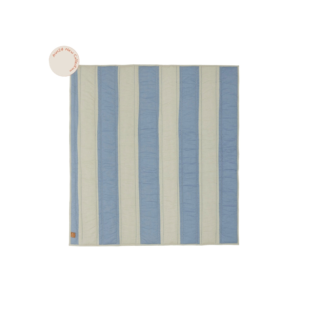 Striped Quilted Blanket - Spielmatte