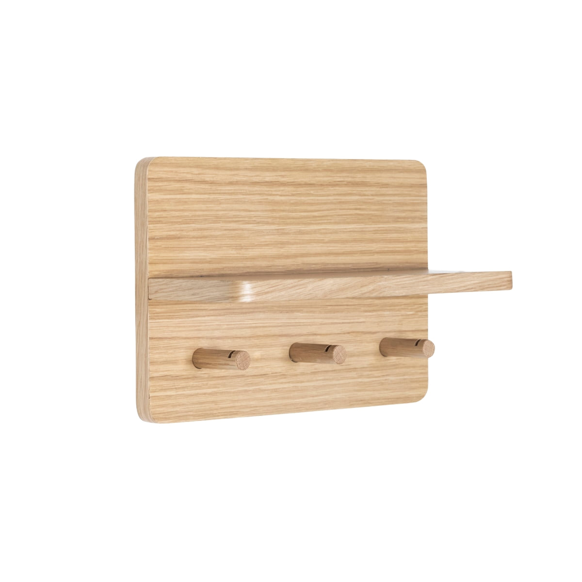 Space Wandregal / Garderobe - Natur