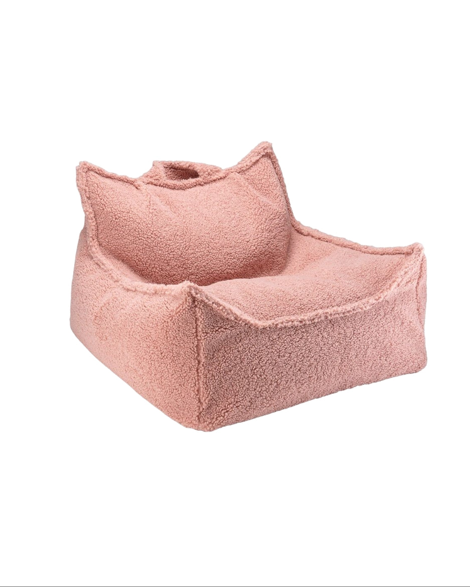 Bean Bag 'Sitzsack' - Teddy 'Guave Pink'