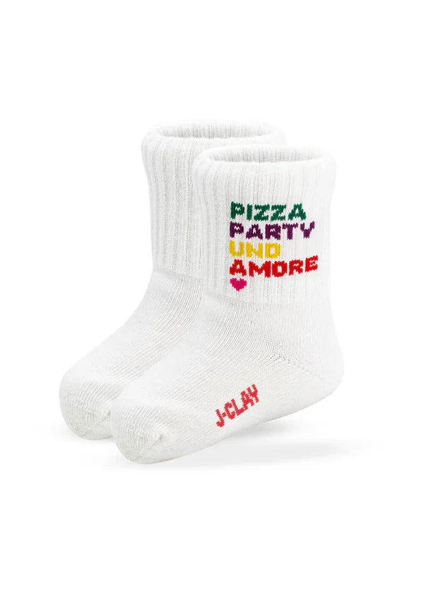 Pizza, Party & Amore - Mini Tennissocken