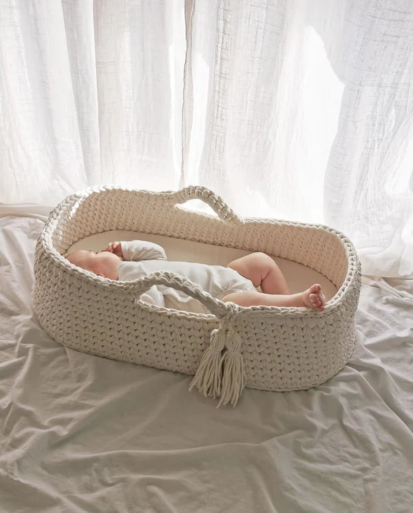 Babykorb - Cloud White