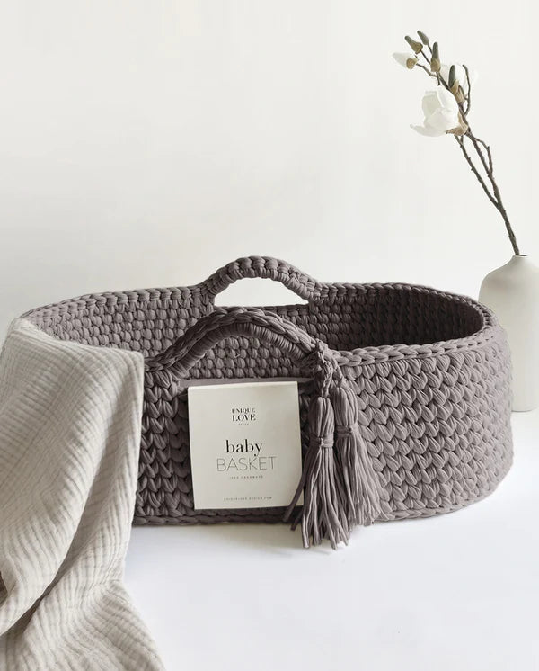 Babykorb - Cozy Graphit