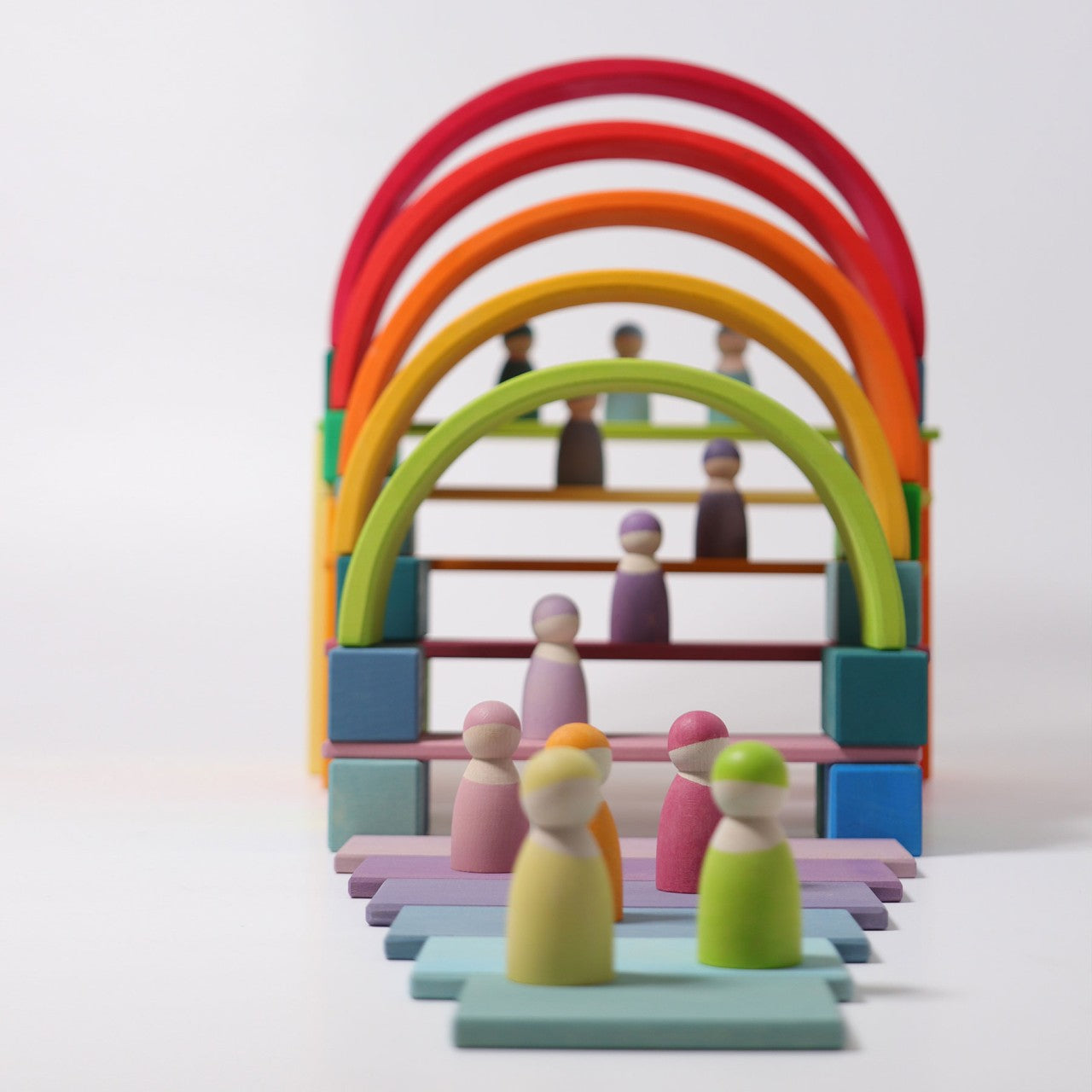 Regenbogenfreunde - Pastell