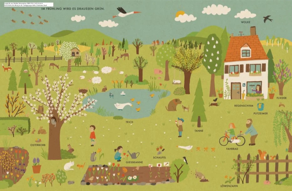 Alle vier Jahreszeiten - Naturbuch