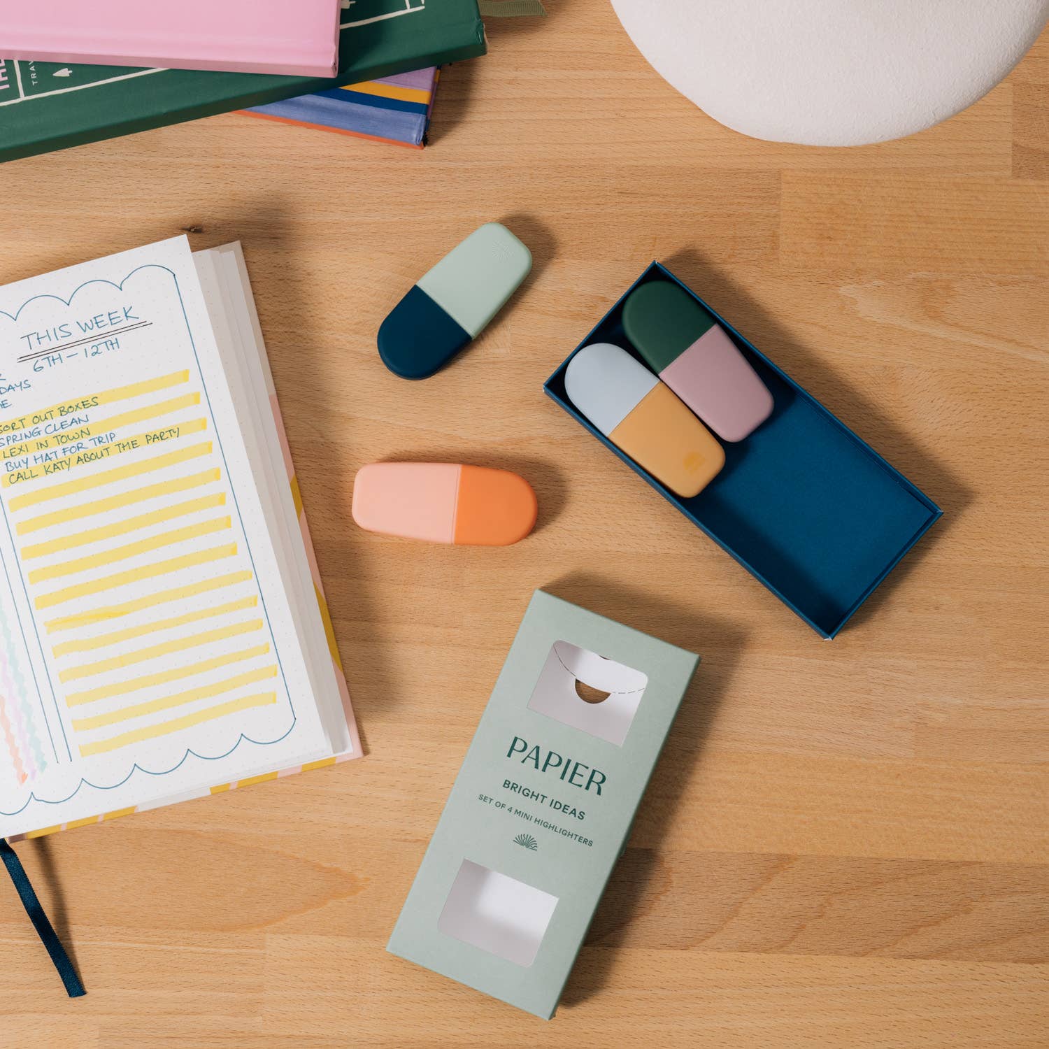 Mini Textmarker - 4-er Set
