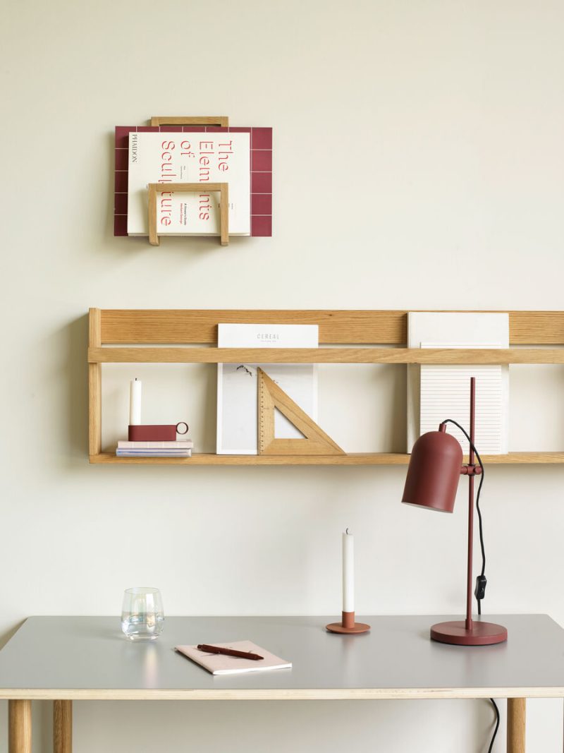 Display Wandablage - Naturfarben