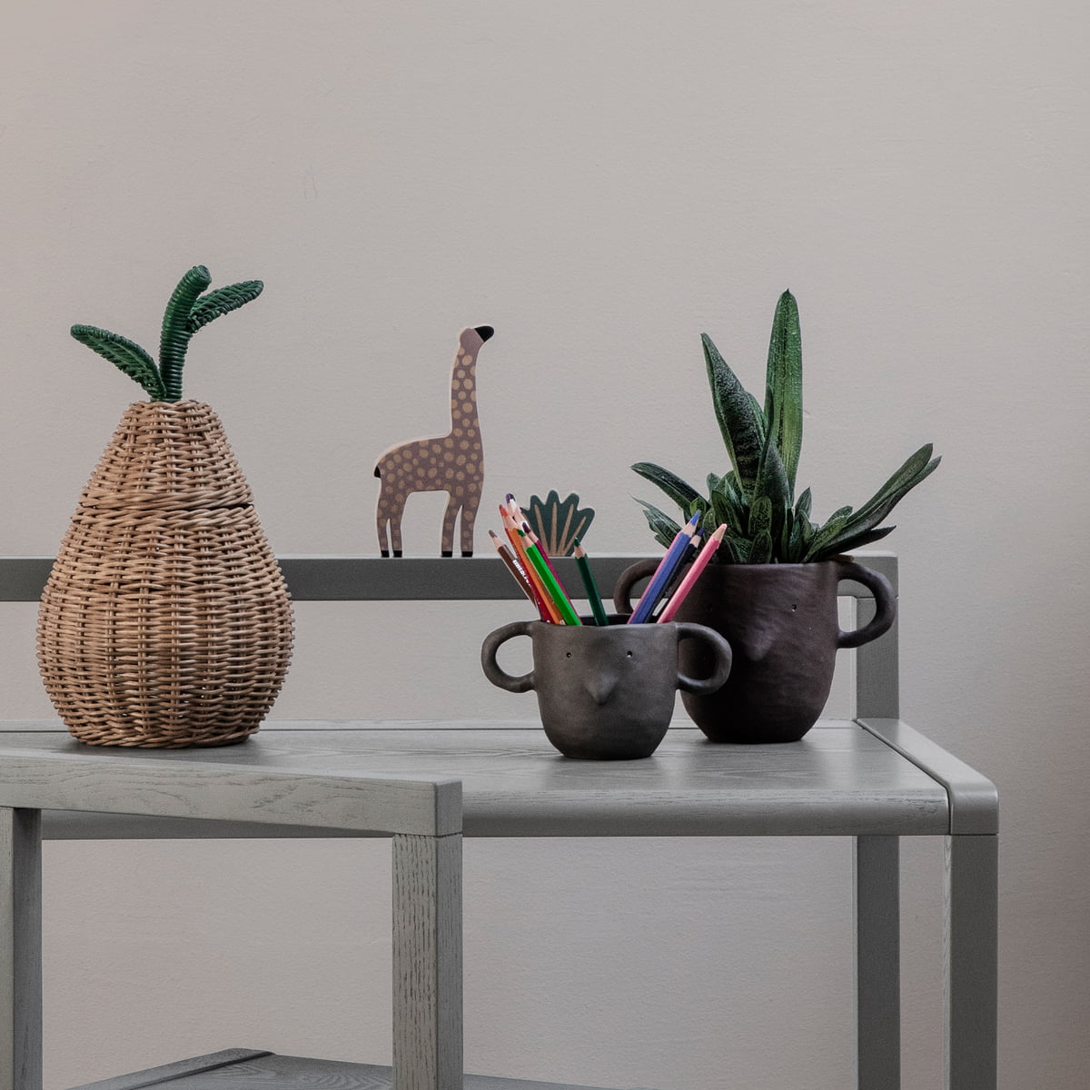 Mus Plant Pot Small- Sand