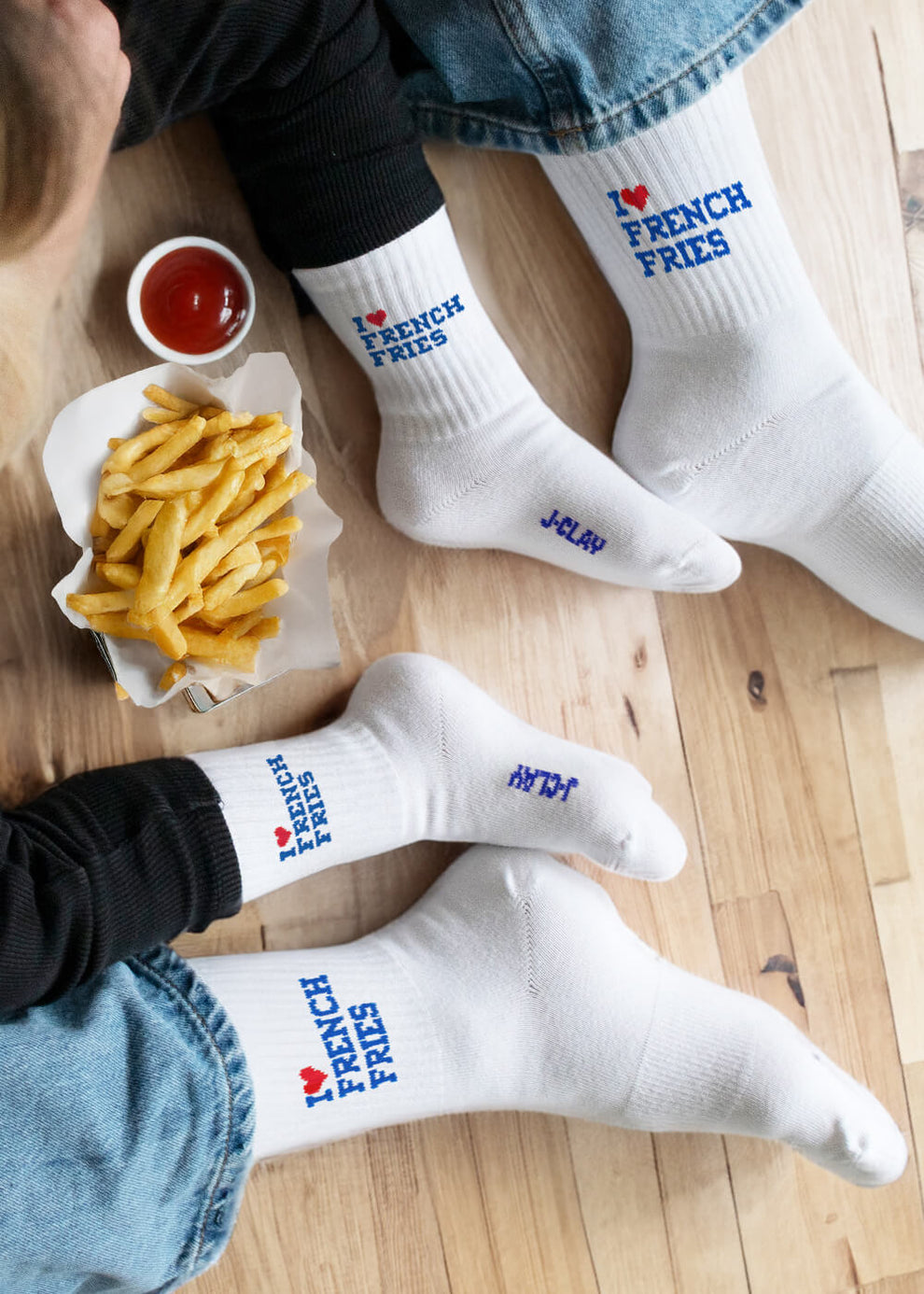 Socken 'French Fries'
