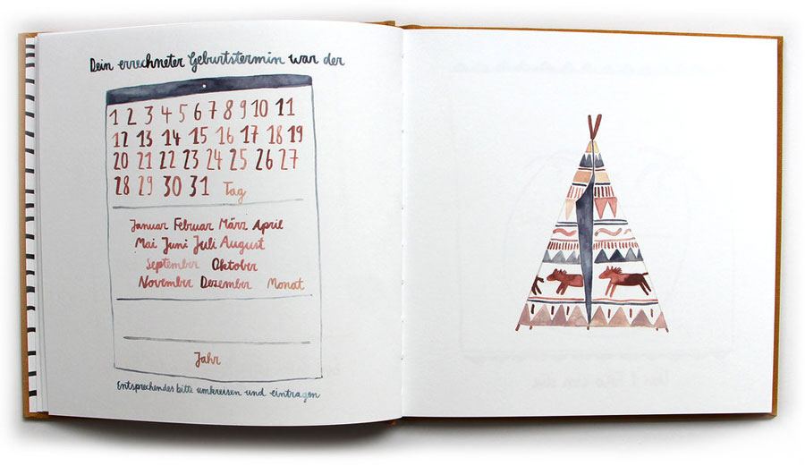 Babybuch - Tagebuch