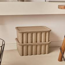 Paper Pulp Box - Set of 2