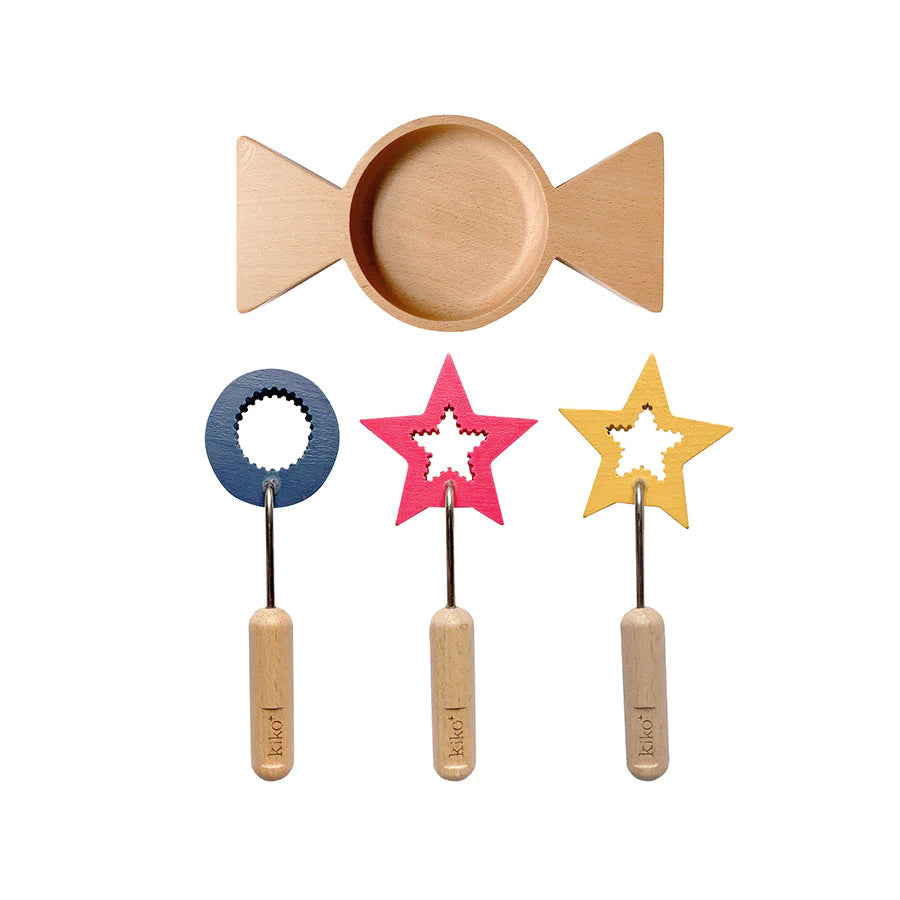 Seifenblasen Set aus Holz - Amechan