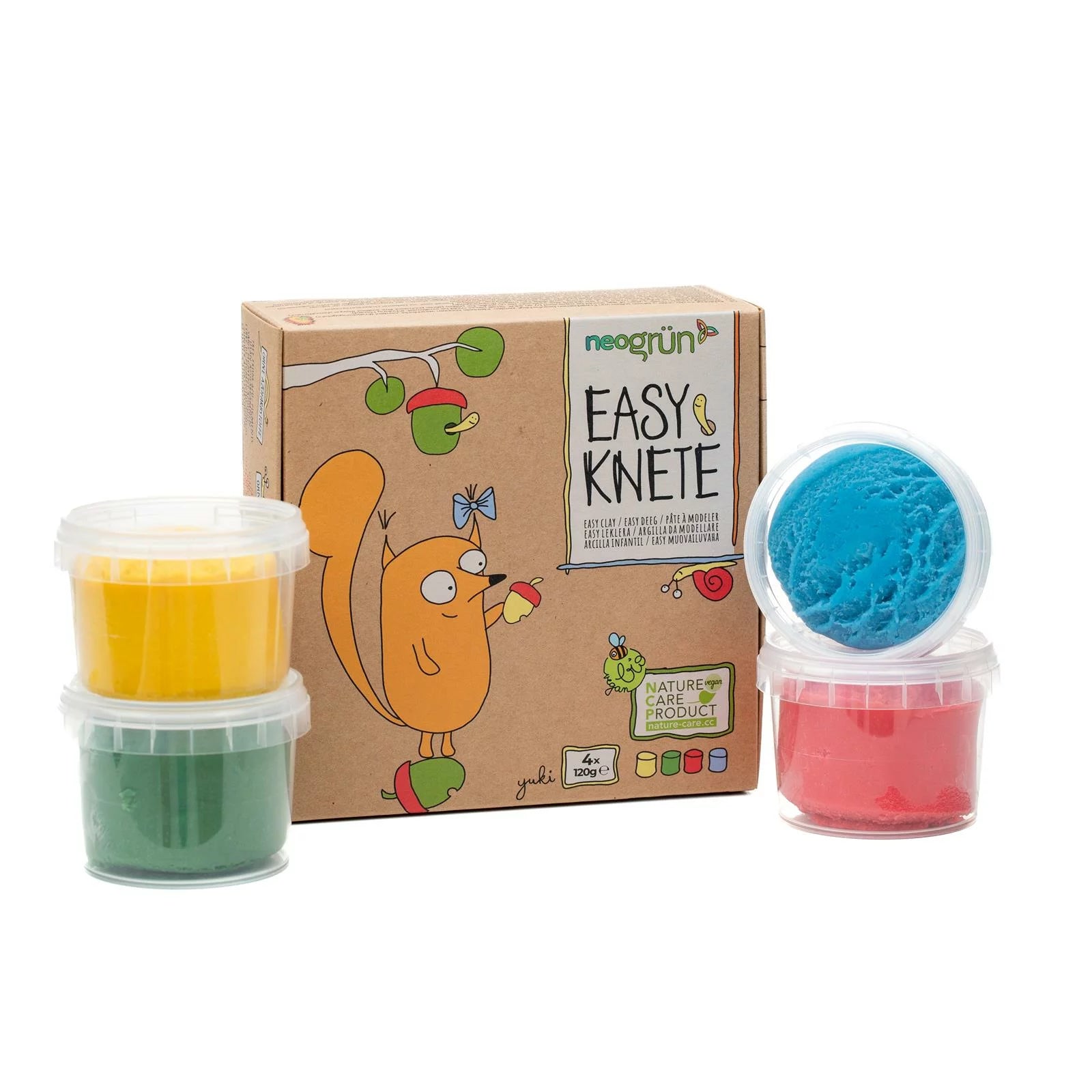 Easy-Knete 4er Set “Yuki”