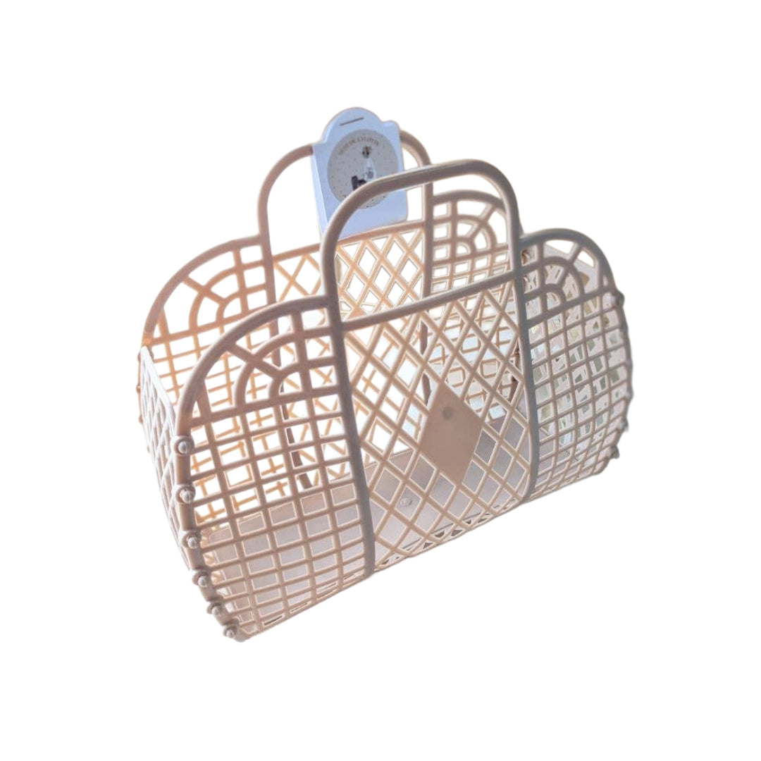 Vintage Retro Korb - Rosé