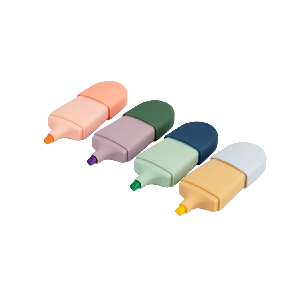 Mini Textmarker - 4-er Set