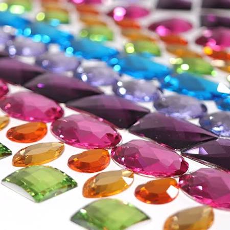 Riesen Glitzersteine - 140 St.