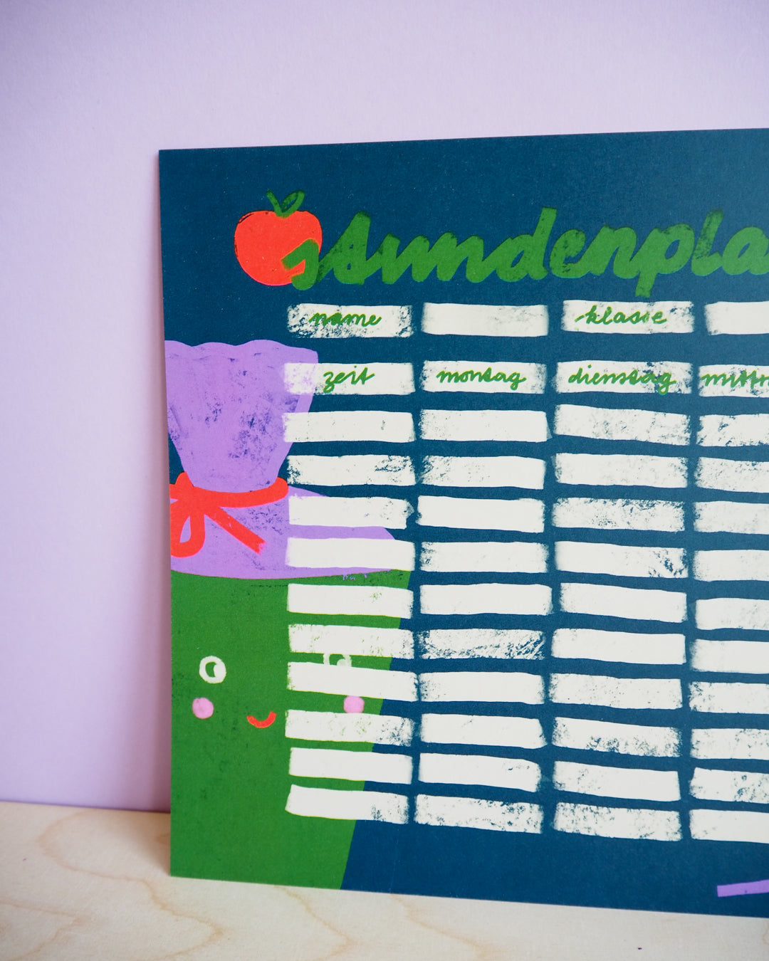 Stundenplan - Blau