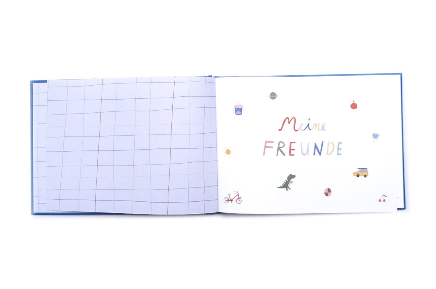 Freundebuch - Gelb