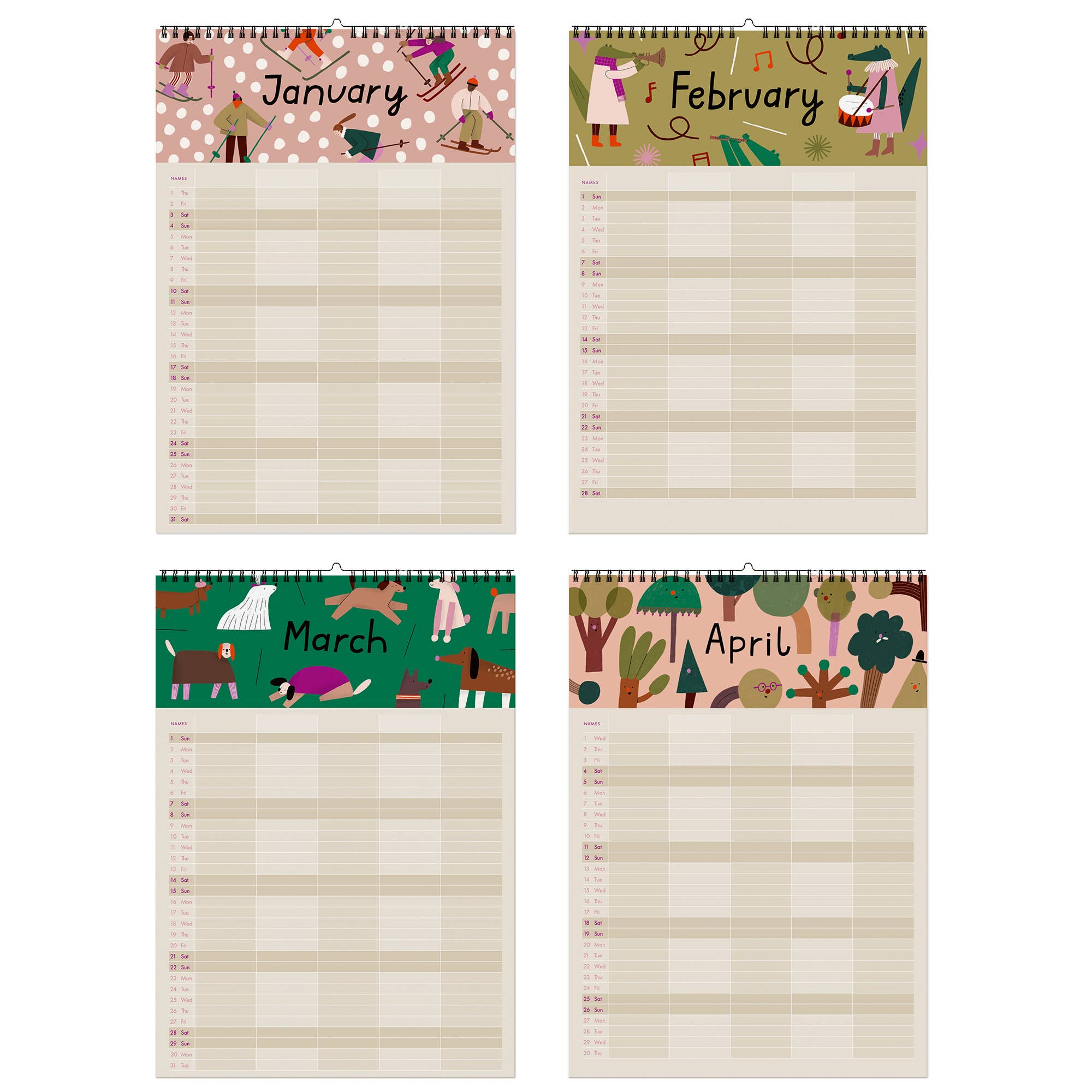 Familien-Kalender 2026