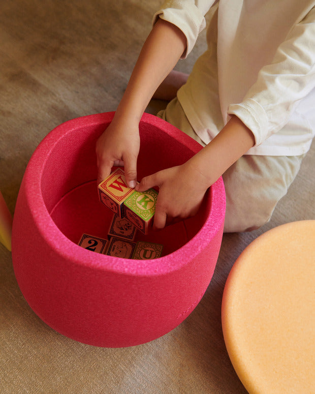 Kinderhocker Set - Dynamic Small 'Flowers'