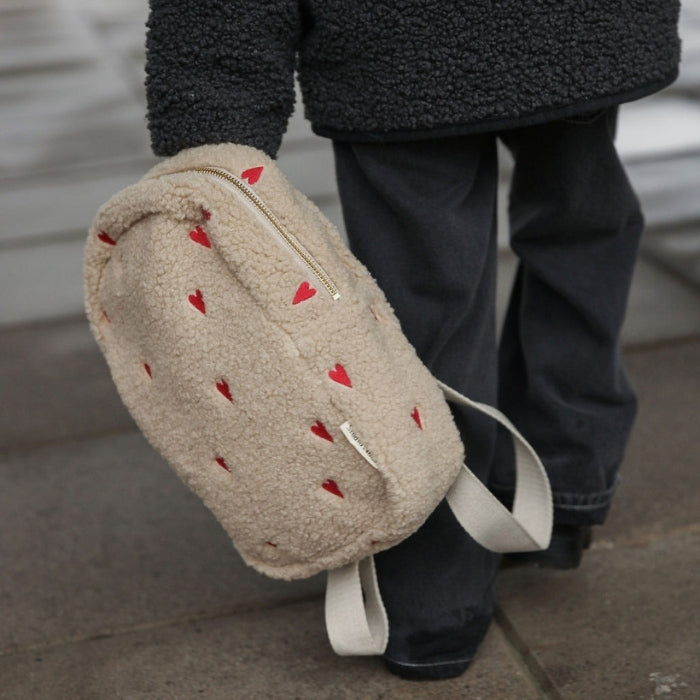 Mini Rucksack - Teddy Ecru 