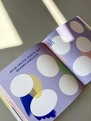 Babybuch- Hey Baby Willkommen