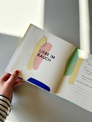 Babybuch- Hey Baby Willkommen