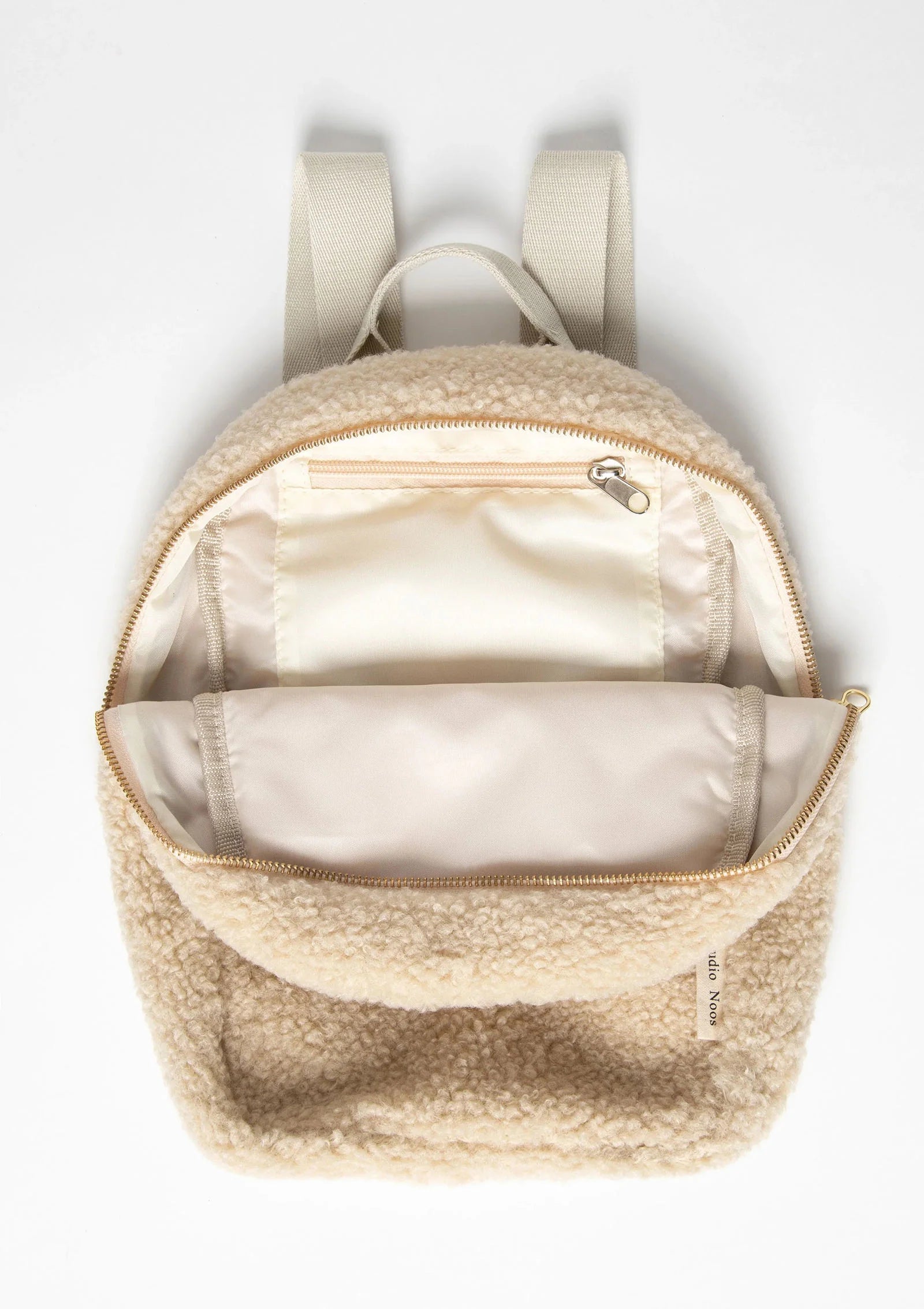 Backpack Mini - Ecru Teddy