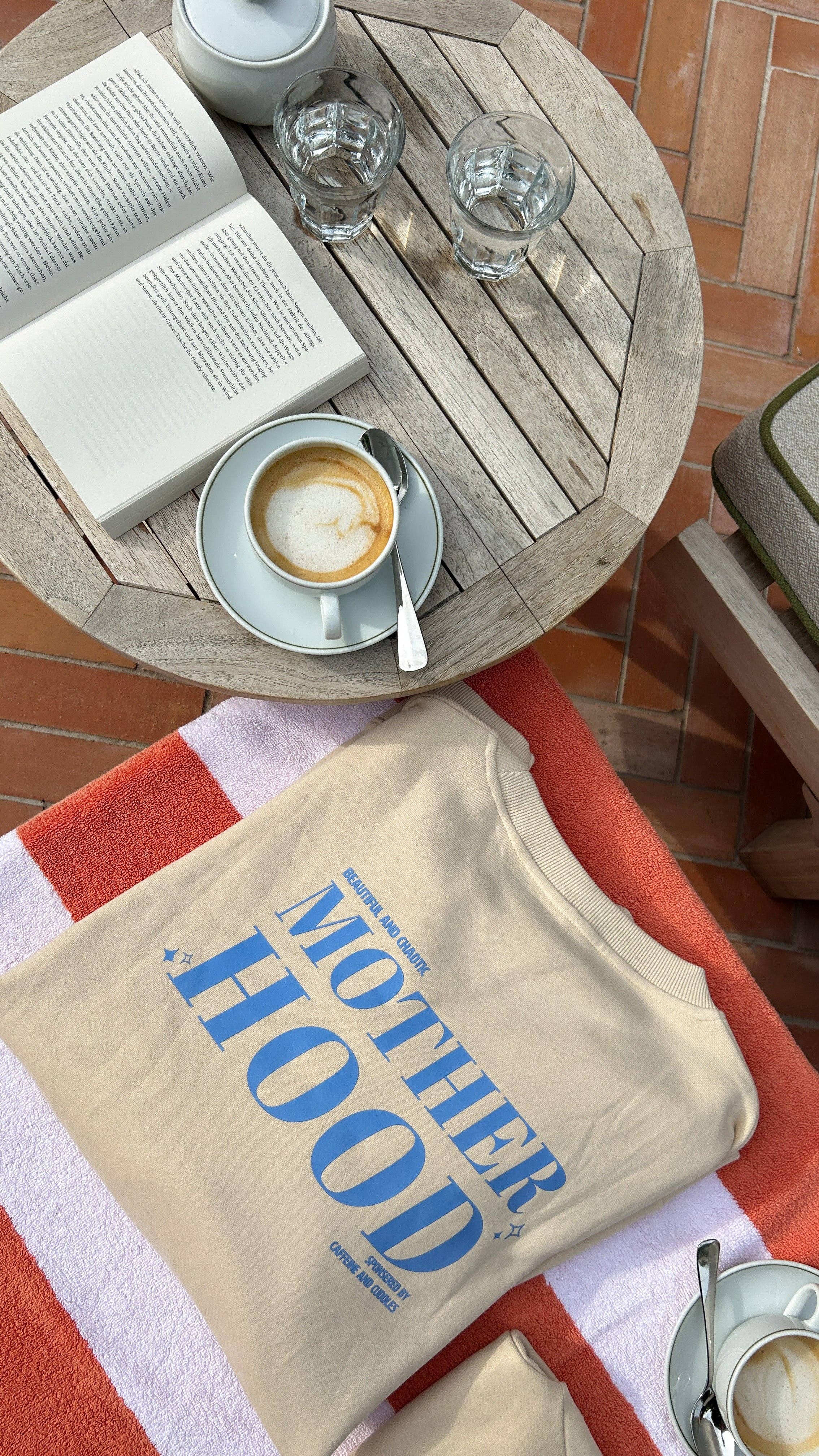 Sweatshirt- Motherhood blau