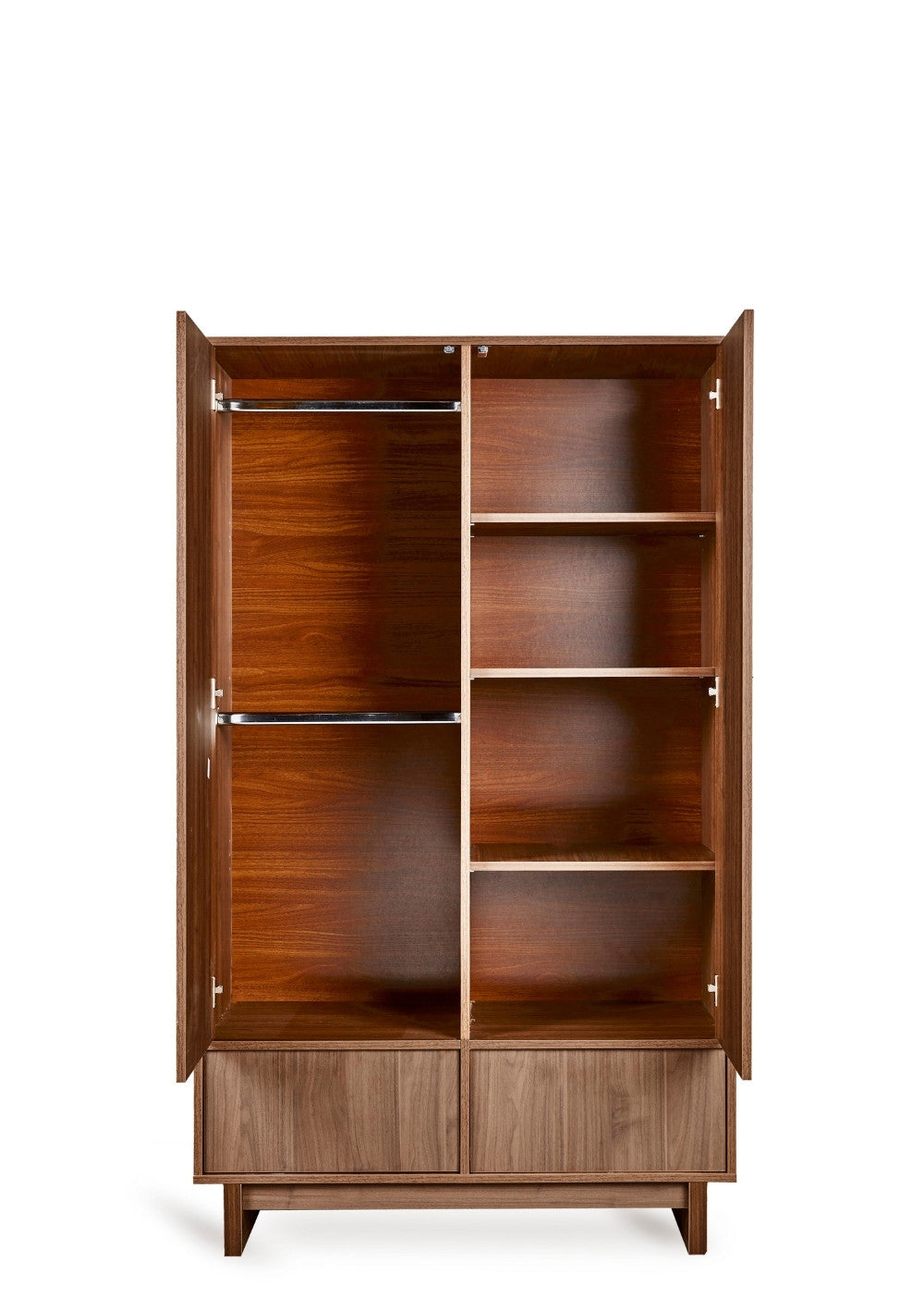 'Kyo' Kleiderschrank - Walnut