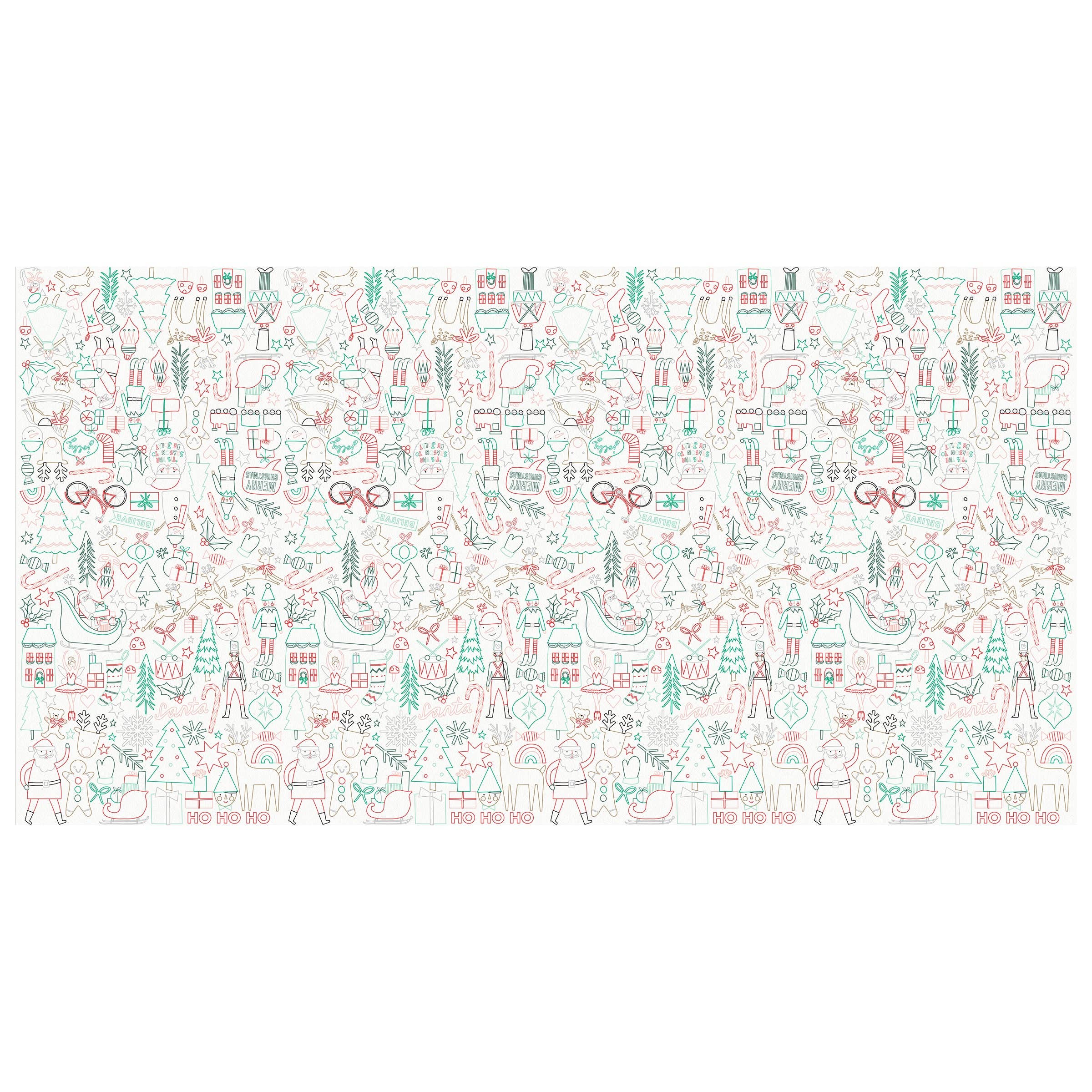 Ausmaltischdecke - Weihnachten