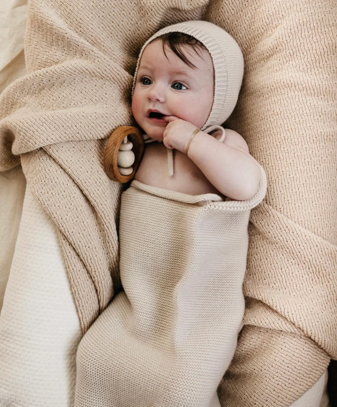 Cocoon swaddle bag - sand