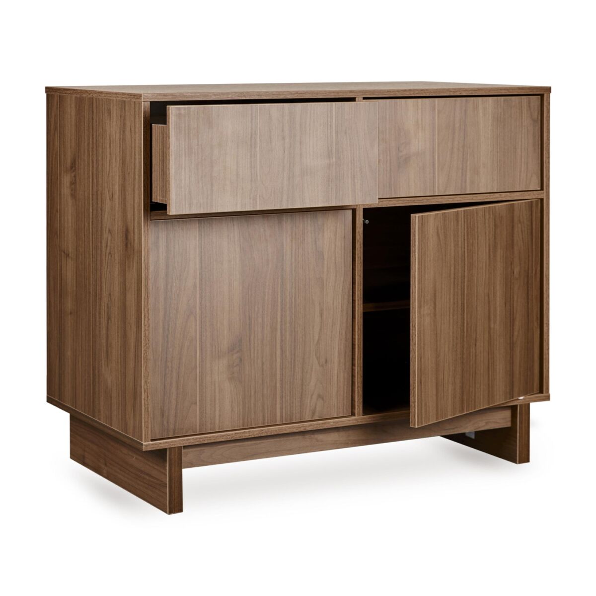 'Kyo' Wickelkommode / Sideboard - Walnut